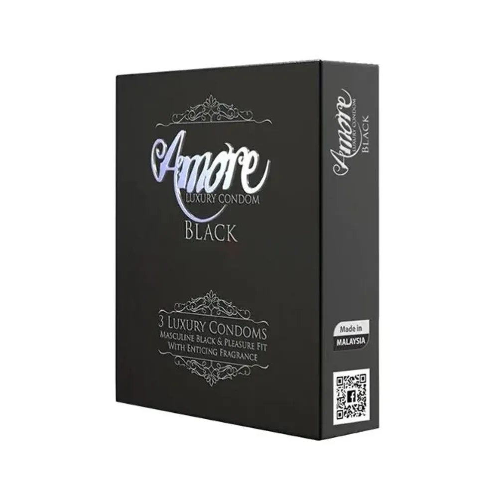 Condom Amore Black (6pack)