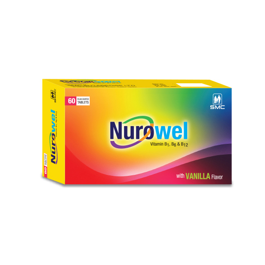 Tablet Nurowel 100mg+200mg+200mcg  (60pcs)