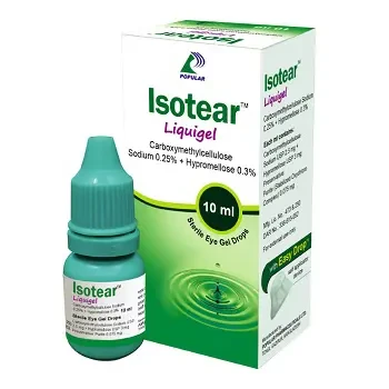 Eye GeL Isotear 0.25%+0.3% Opthalmic  Eye Gel(10ml Drop)