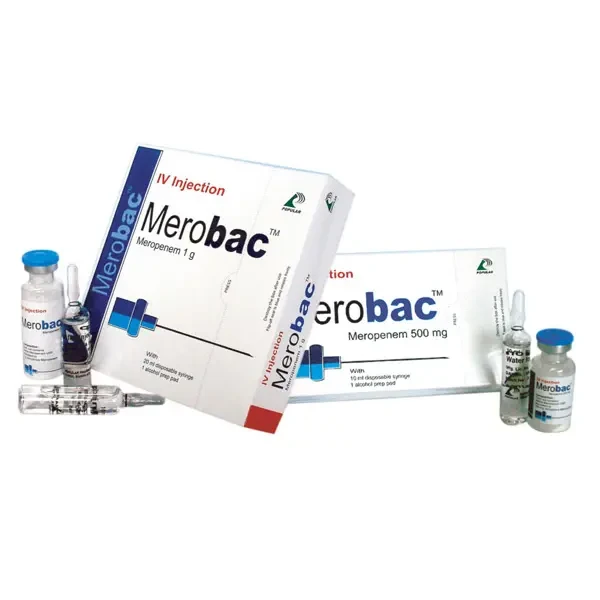 Injection Merobac 1gm/vail