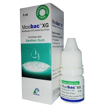 Eye Drop Moxibac XG 0.5%+0.4%(5ml)