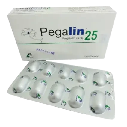 Capsule Pegalin 25mg (50pcs)