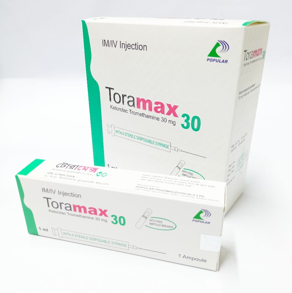 Injection Toramax 30mg/ml (1x5)