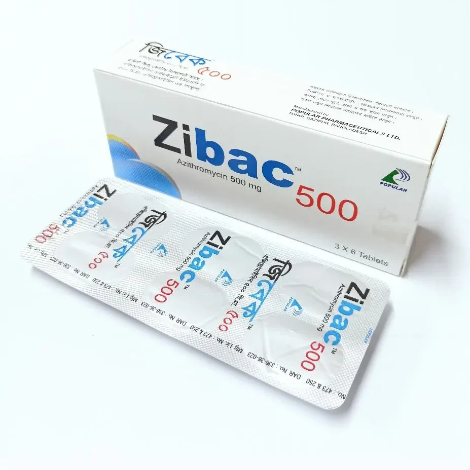 Tablet Zibac 500mg (18pcs)