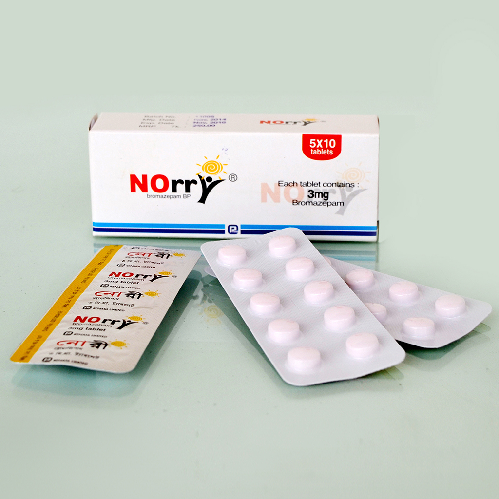 Tablet Norry 3mg (50pcs)