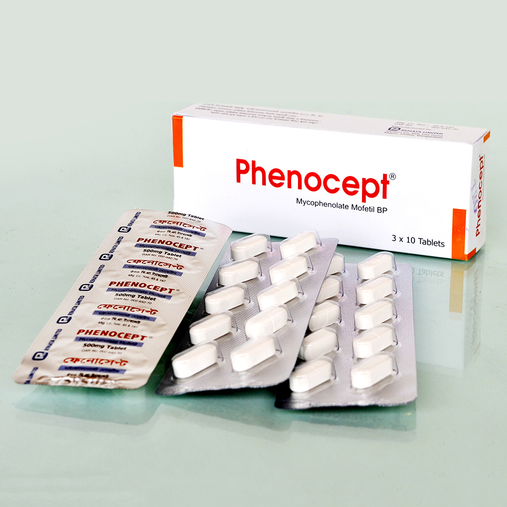 Tablet Phenocept 500mg (30pcs)