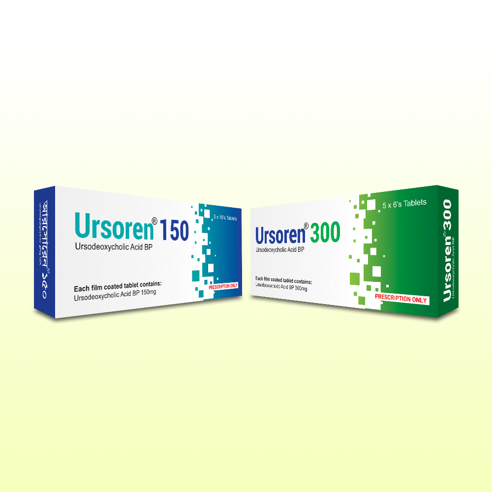 Tablet Ursoren 300mg (30pcs)