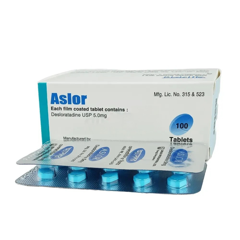 Tablet Aslor 5mg (100pcs)