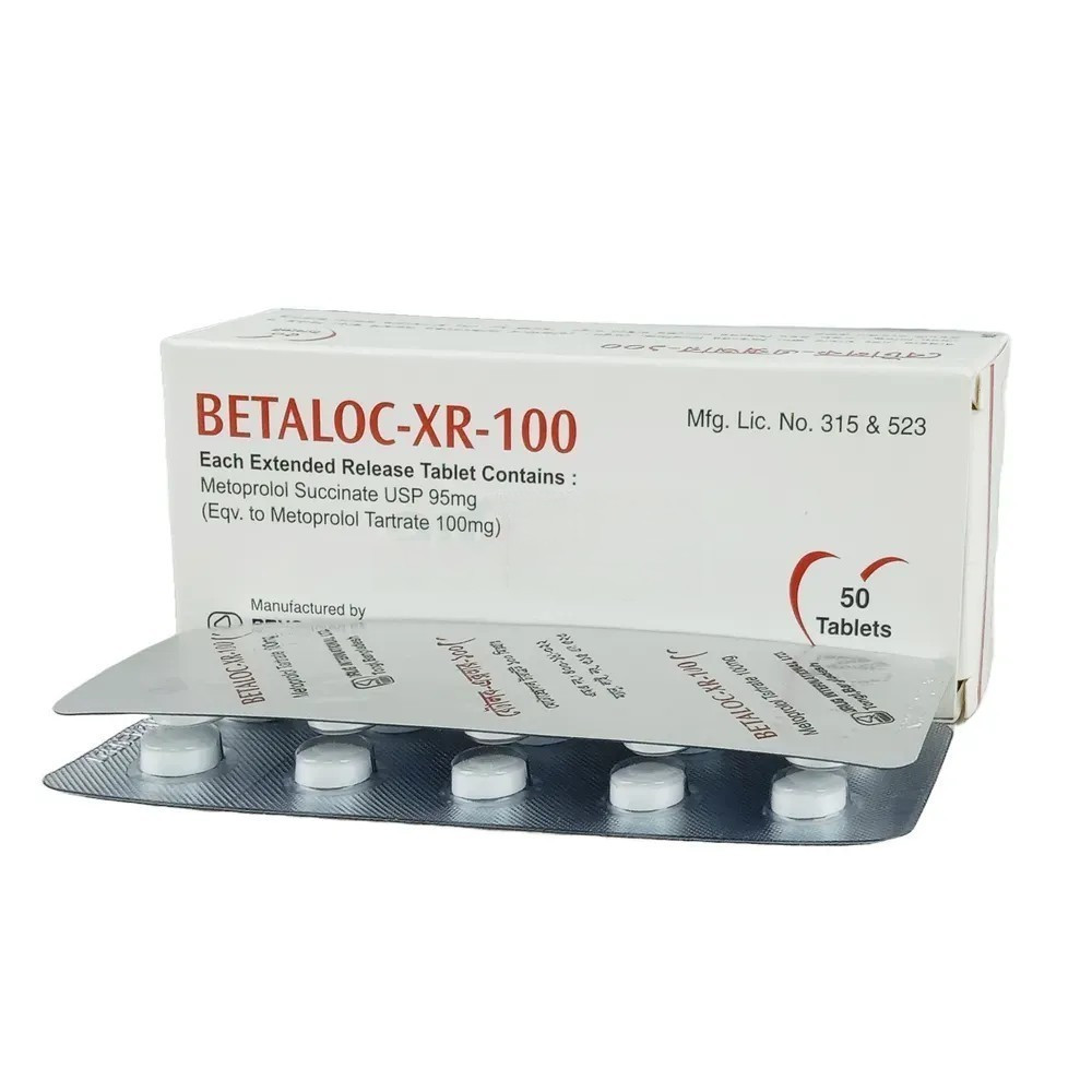 Tablet Betaloc XR 100mg (50pcs)