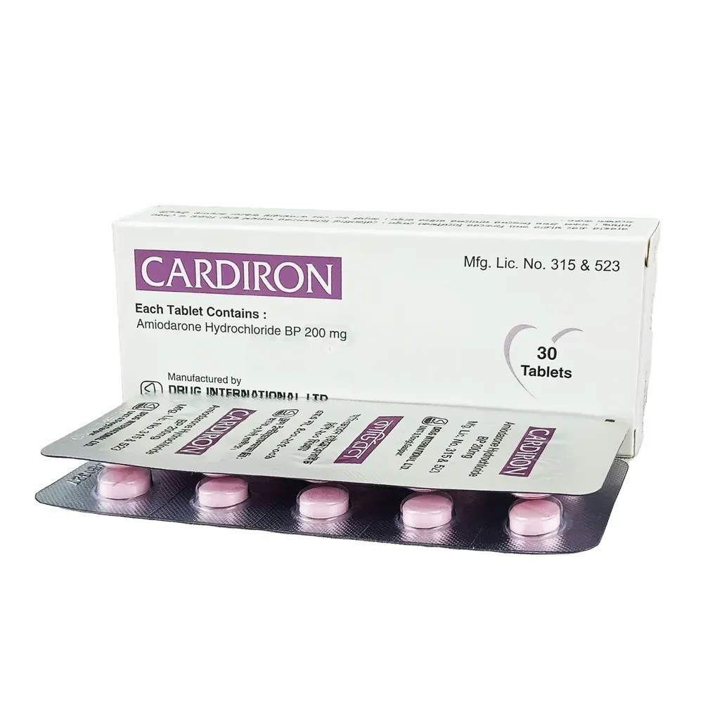 Tablet Cardiron 200mg (30pcs)