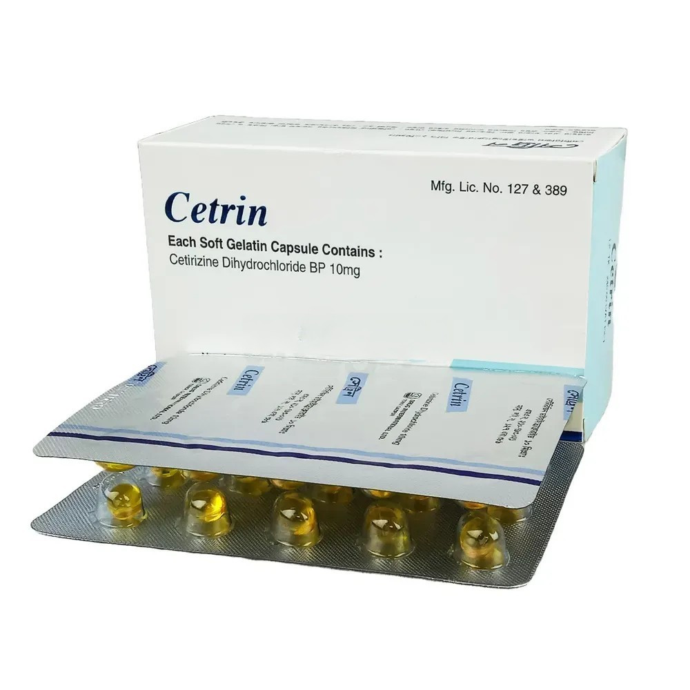 Capsule Cetrin 10mg (60pcs)