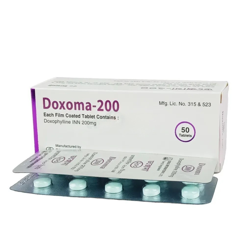 Tablet Doxoma 200mg (50pcs)