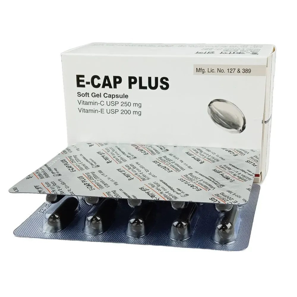 Capsule E-Cap Plus 250mg+200mg (30pcs)