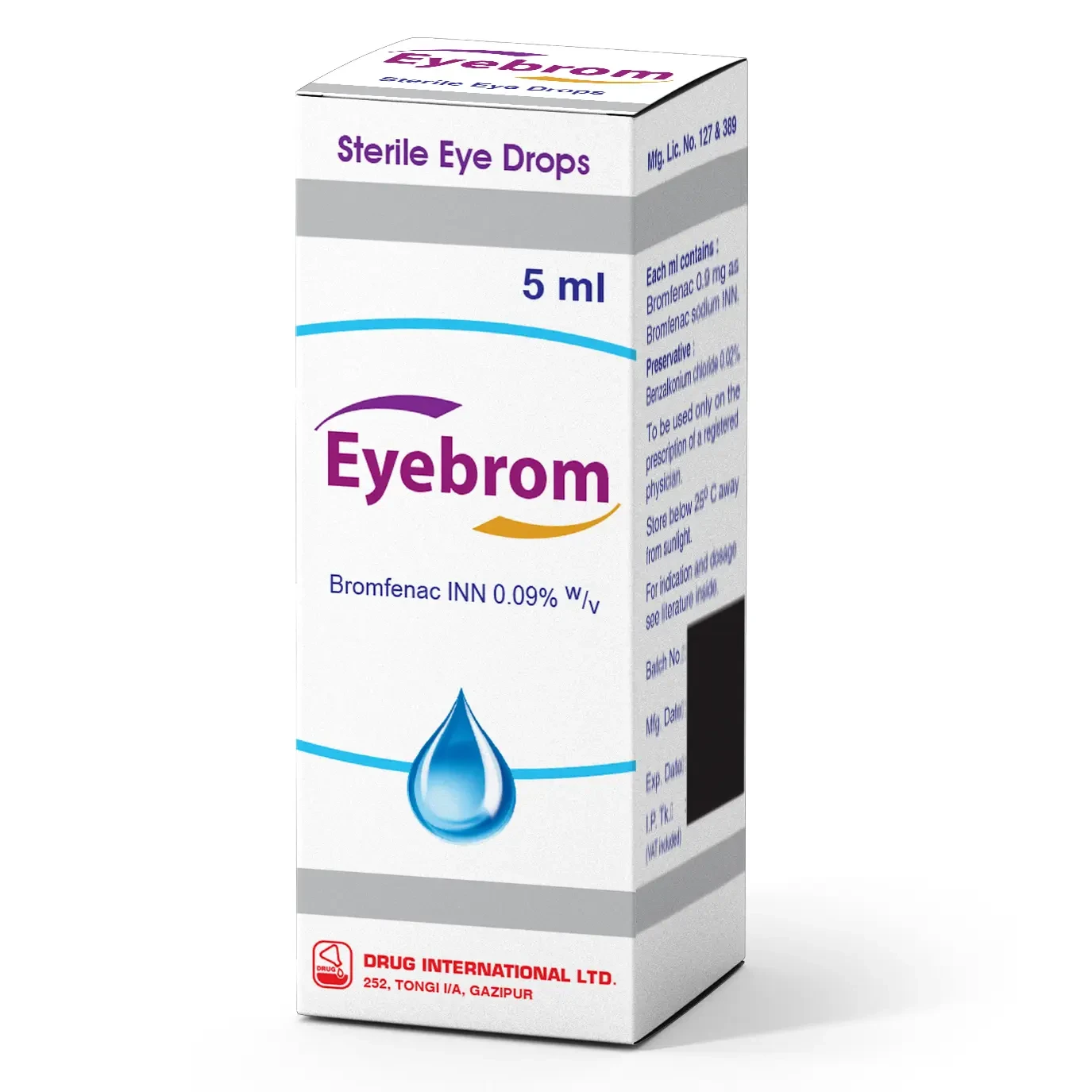 Eye Drop Eyebrom 0.09% (5ml)