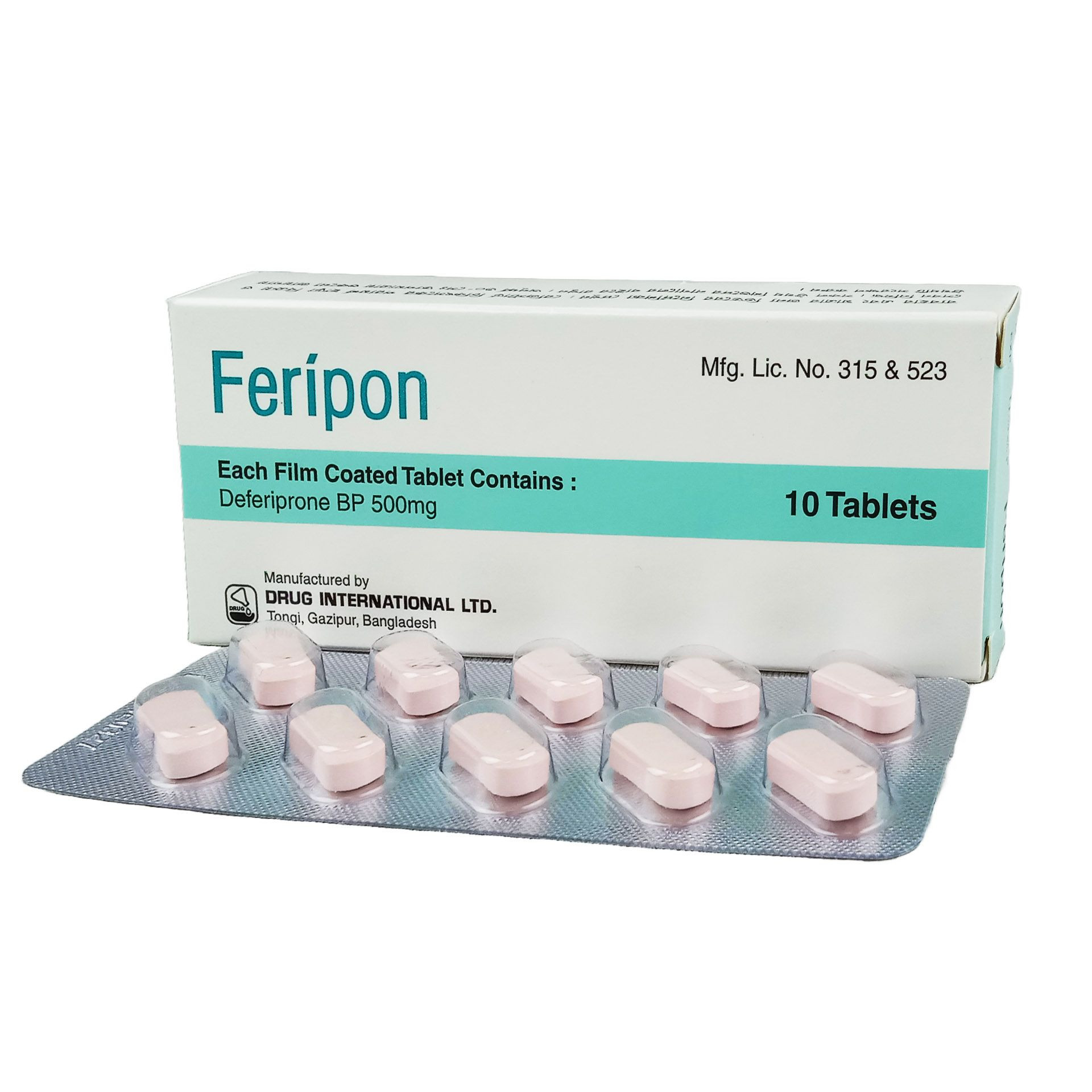 Tablet Feripon 500mg (10pcs)