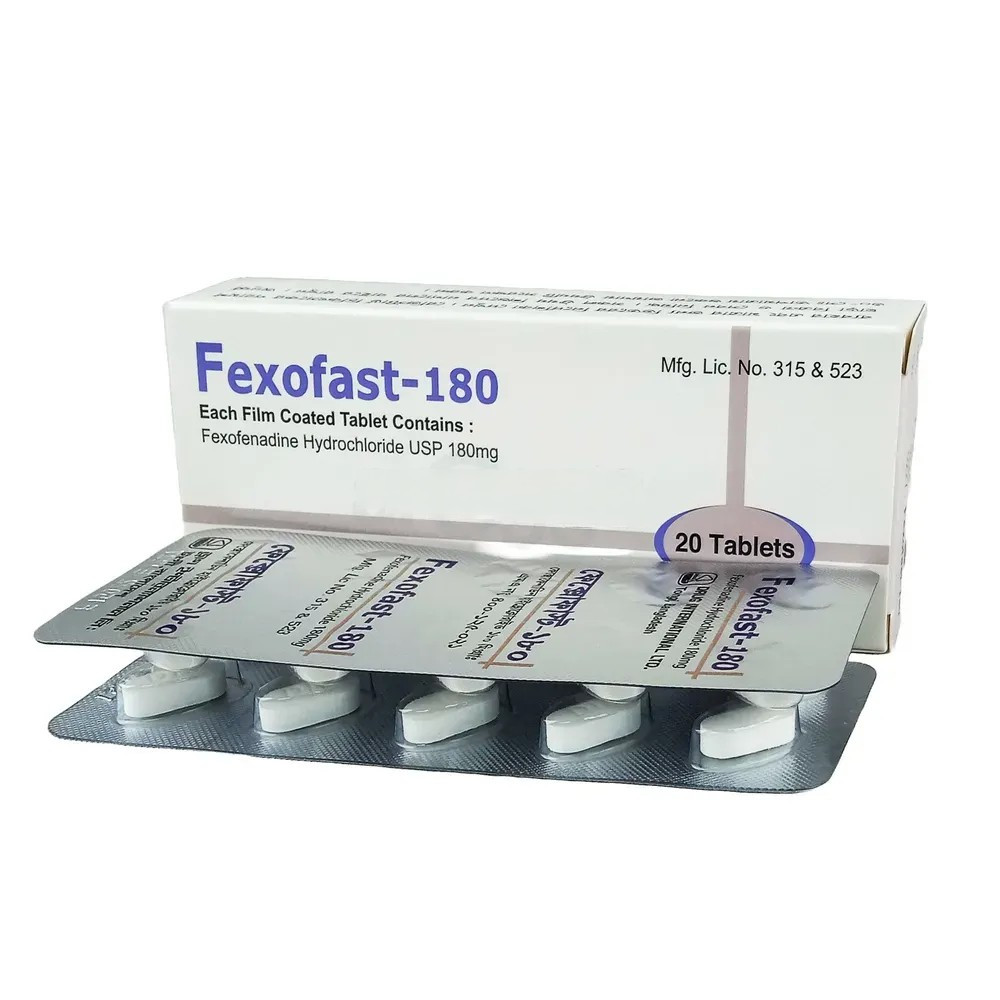 Tablet Fexofast 180mg (20pcs)