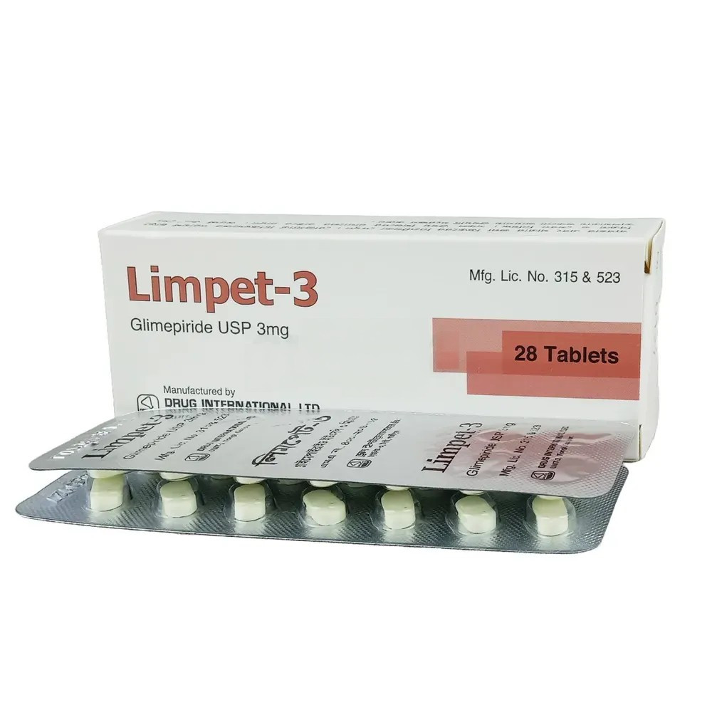 Tablet Limpet 3mg (28pcs)
