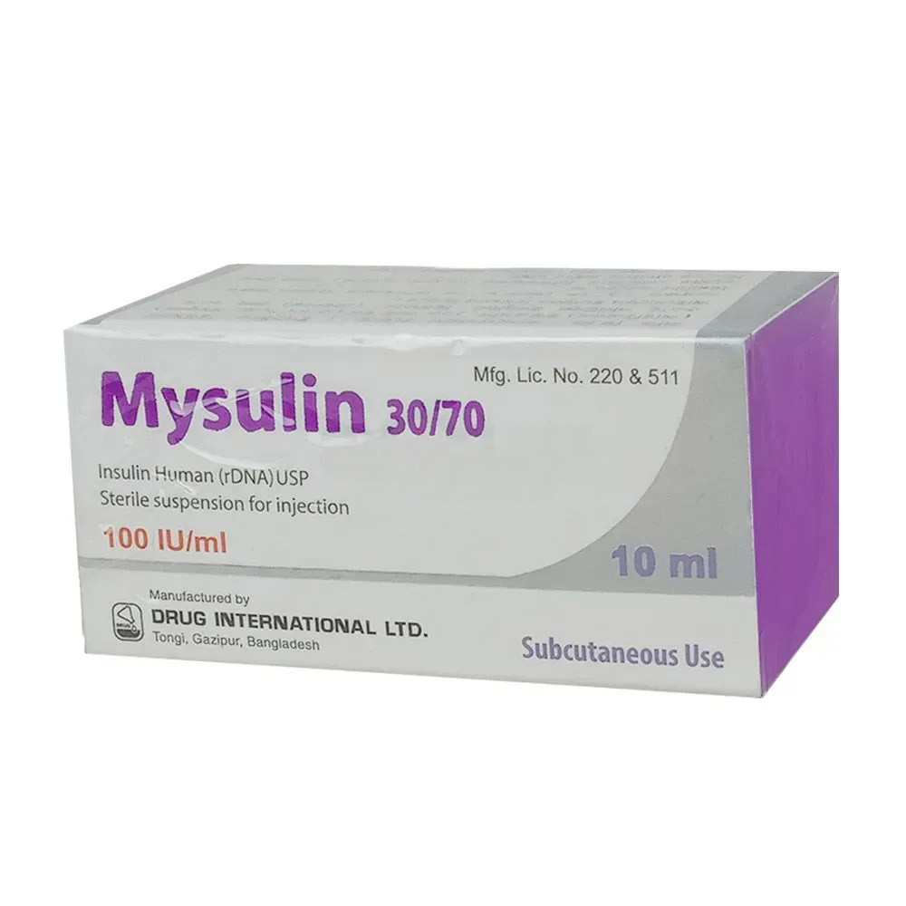 Injection Mysulin 30/70 (100) (10ml)