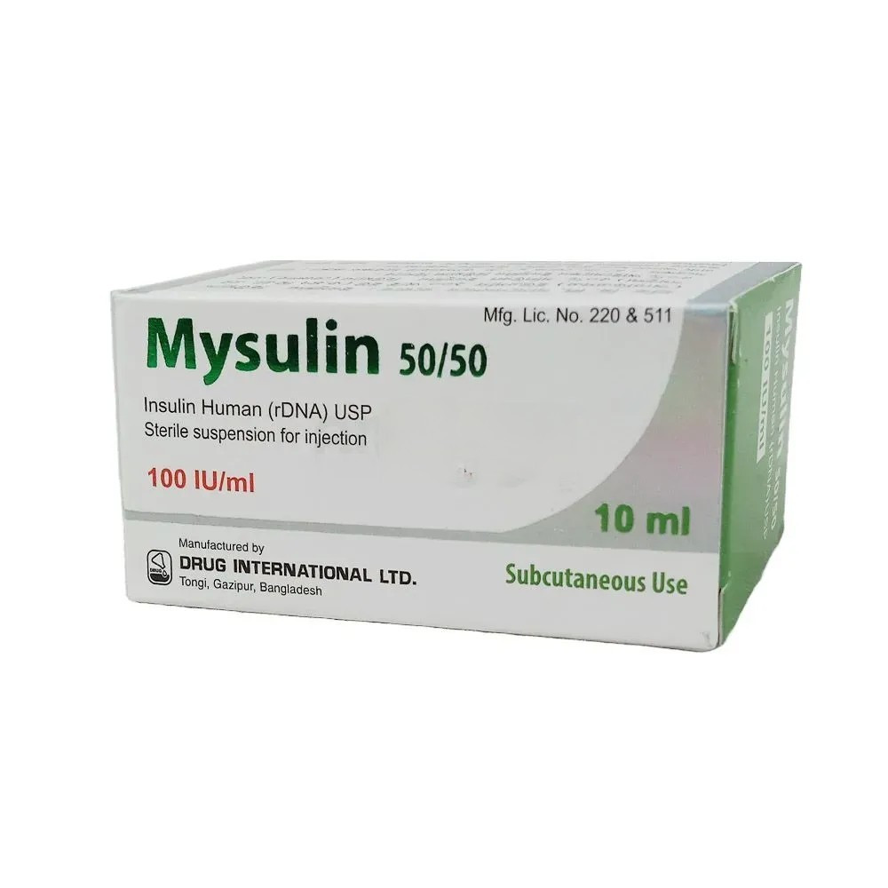 Injection Mysulin 50/50 (100) (10ml)