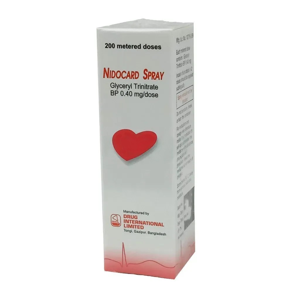 Nasal Spay Nidocard 400mcg/spray  (200 metered spray)