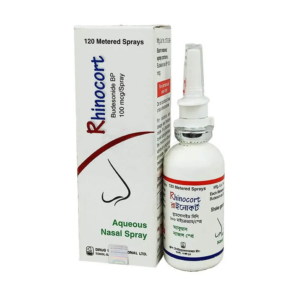 Nasal spray Rhinocort 100mcg/spray (120 metered )