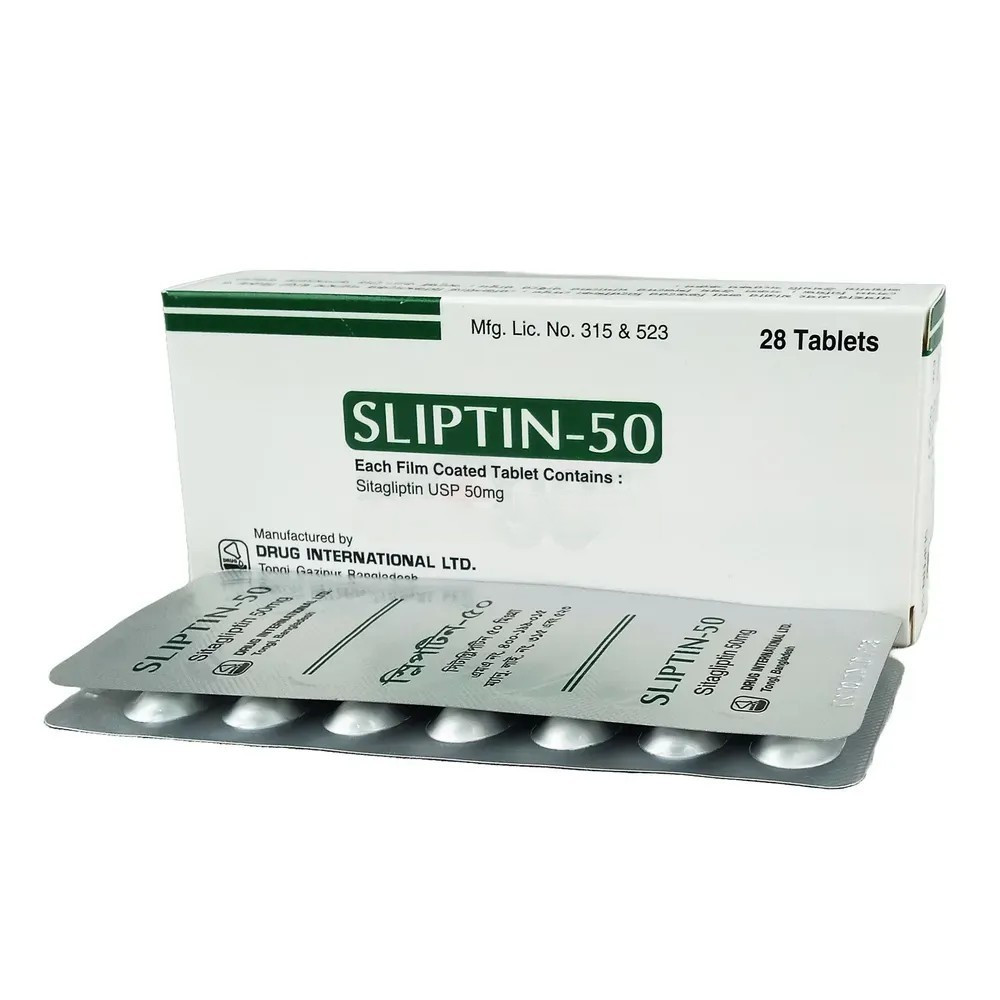 Tablet Sliptin 50mg  (28pcs)