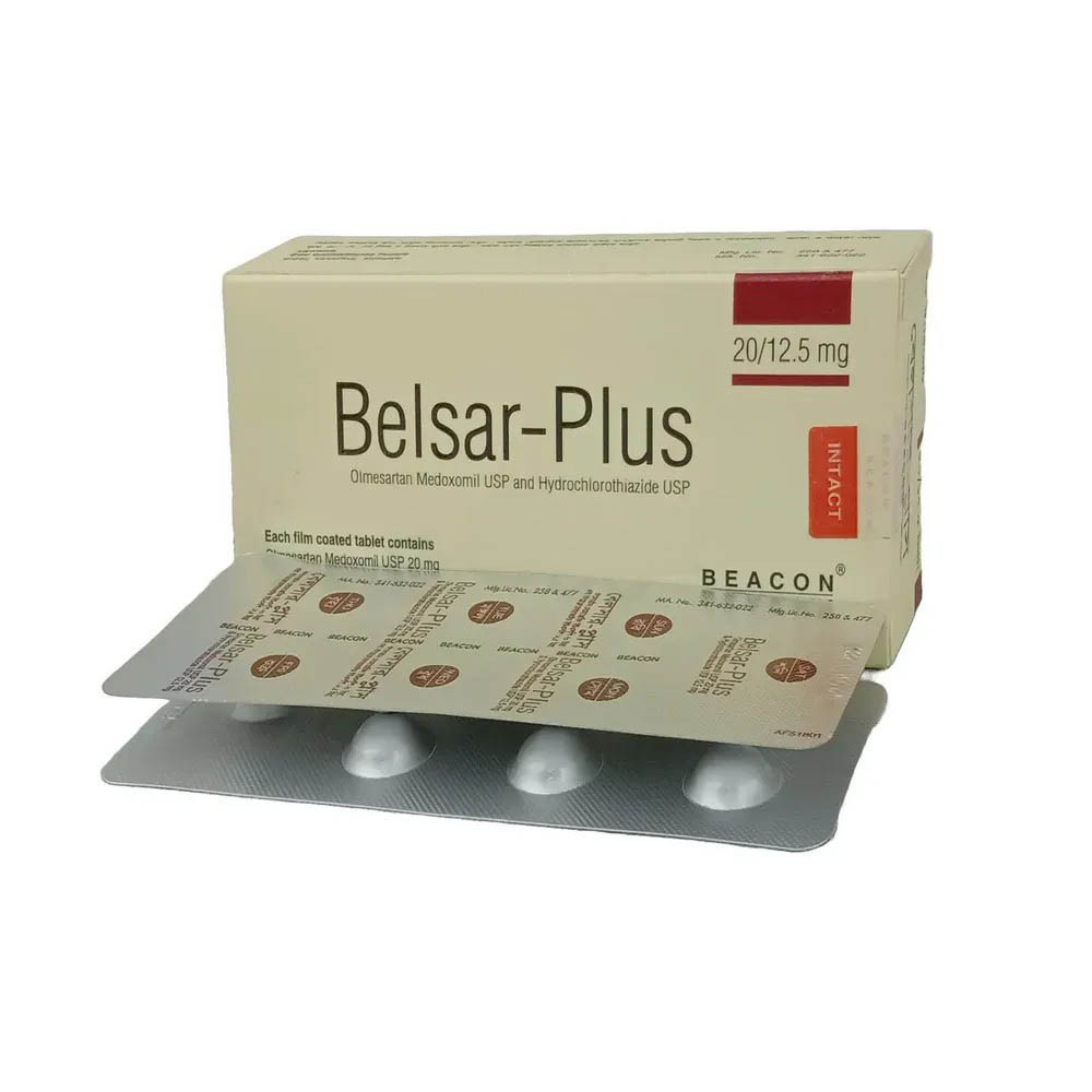 Tablet Belsar Plus  20mg+12.5mg (28pcs)