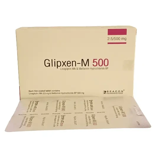 Tablet Glipxen M  2.5mg+850mg (28pcs)