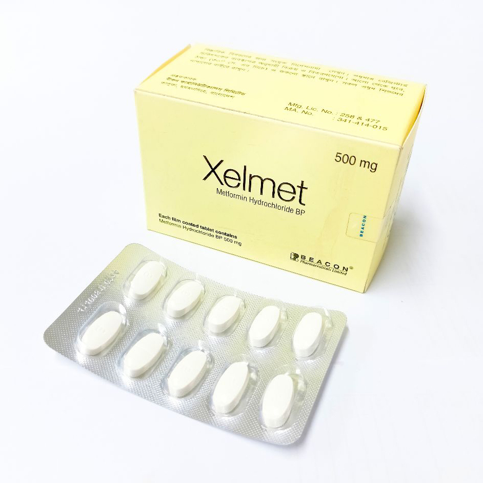 Tablet Xelmet 500mg (60pcs)