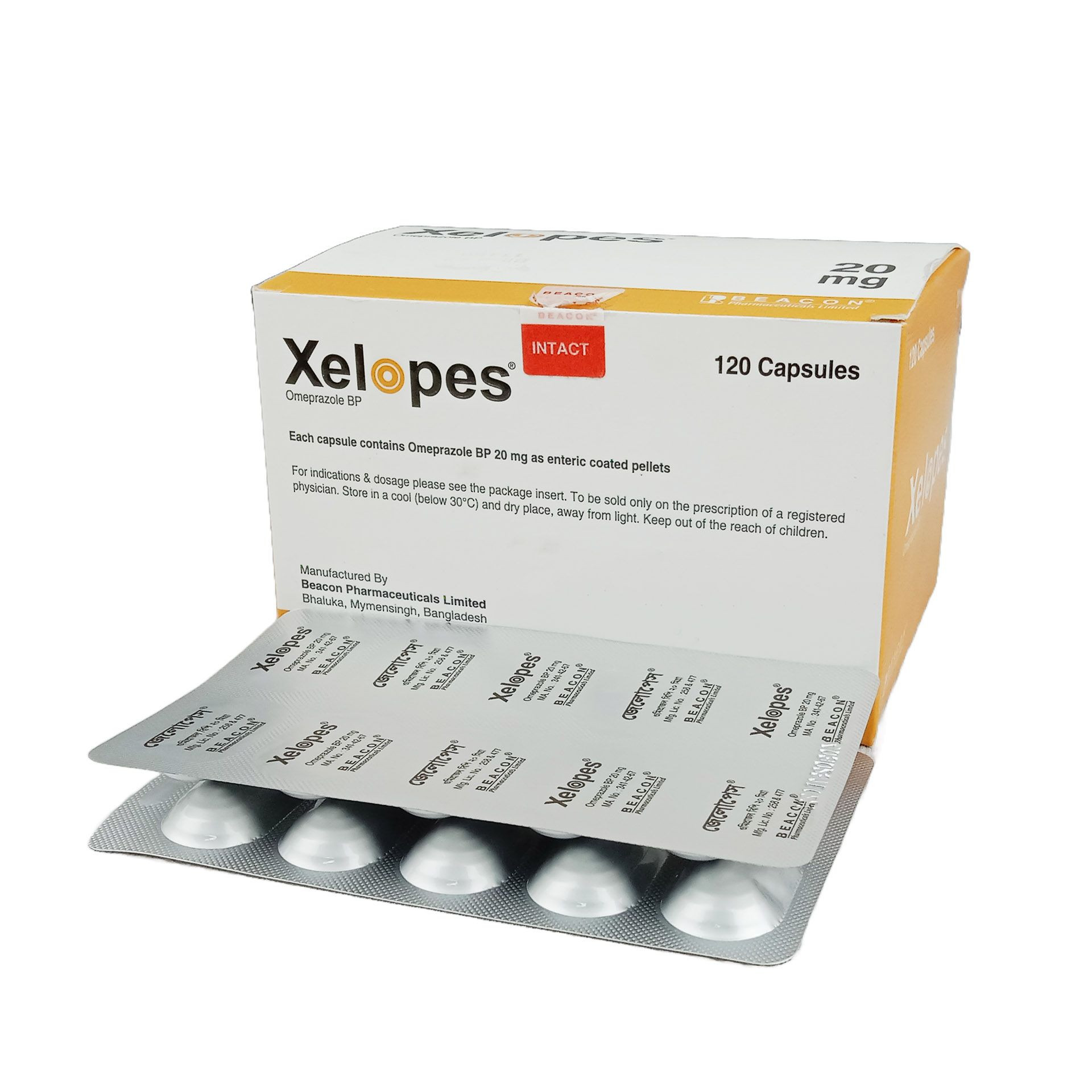 Capsule Xelopes 20mg (120pcs)