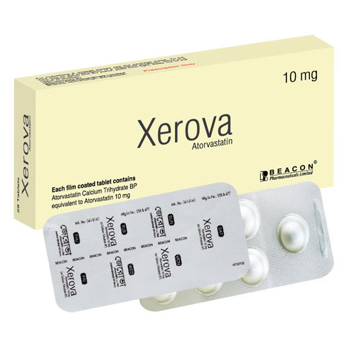 Tablet Xerova 10mg (28pcs)