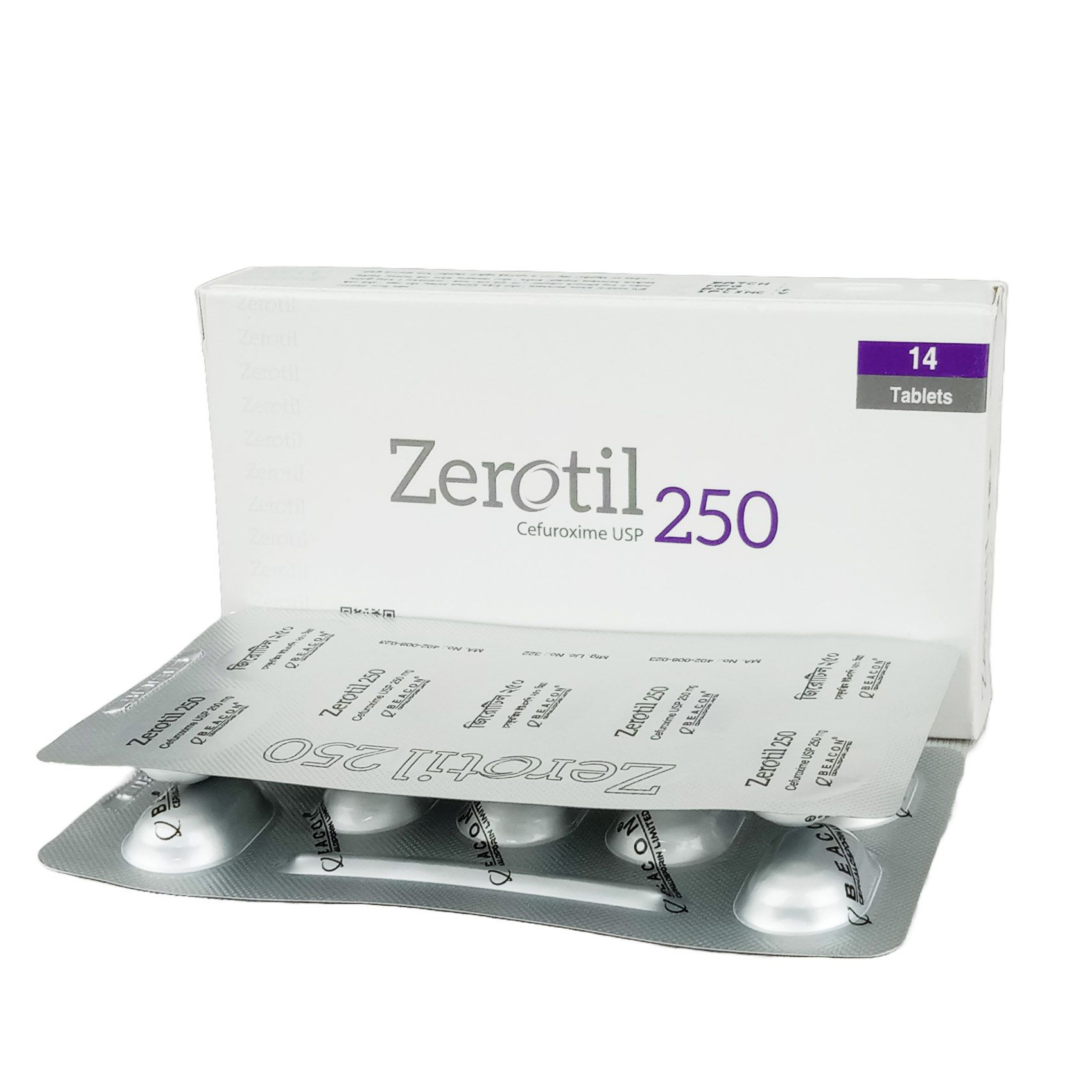 Tablet Zerotil 250mg (14pcs)