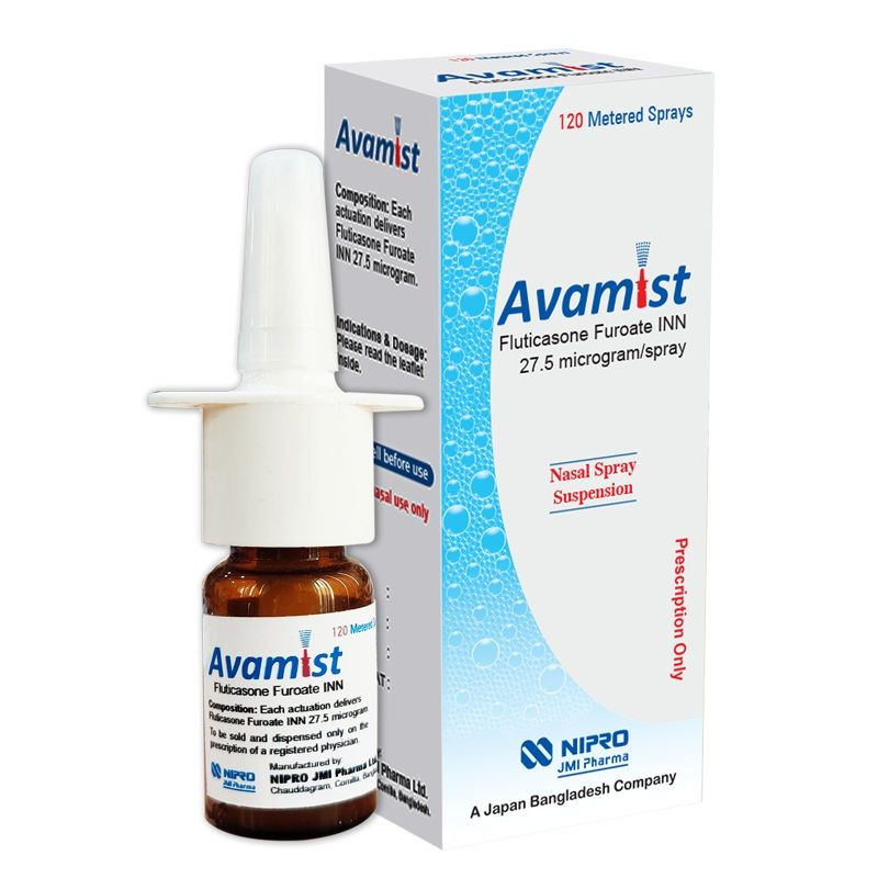 Nasal Spray Avamist 27.5mcg/spray (120 metered)