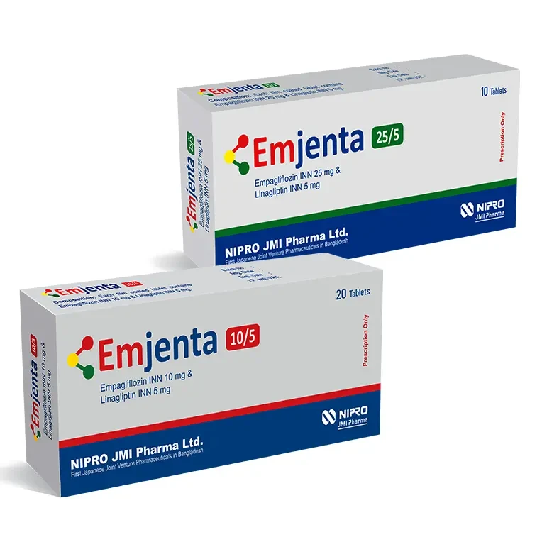 Tablet Emjenta 25mg+5mg (10pcs)