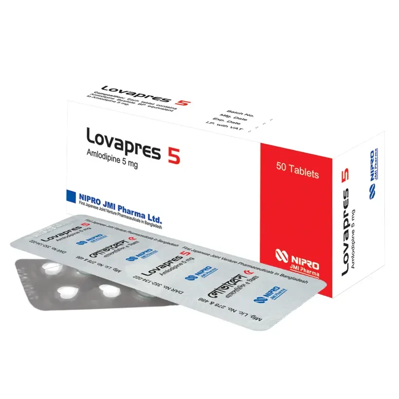Tablet Lovapres 5mg (50pcs)