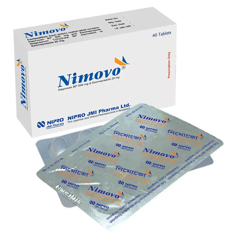 Tablet Nimovo 500mg+20mg (40pcs)