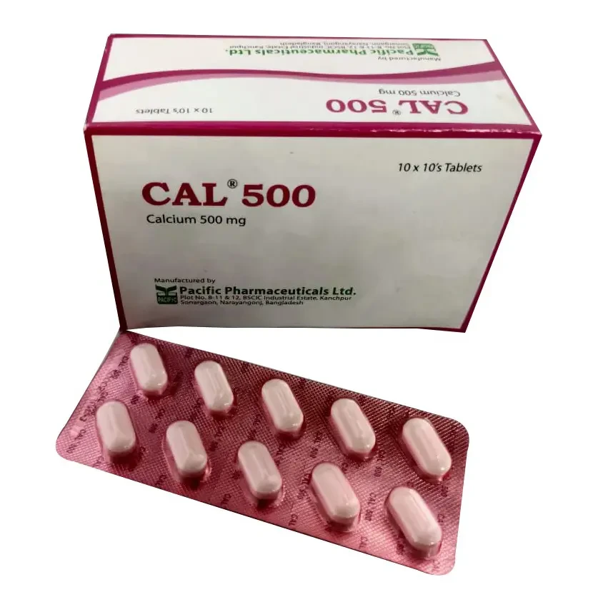 Tablet Cal 500mg (100pcs)