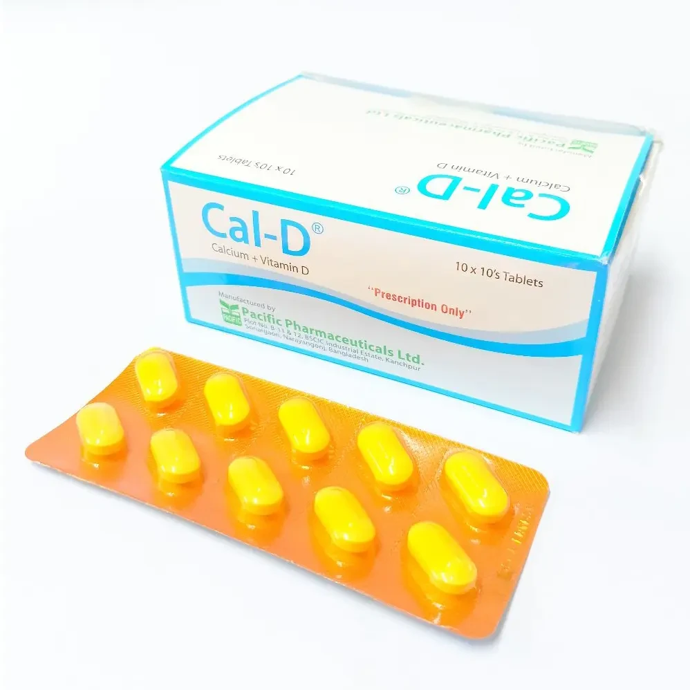 Tablet Cal D 500mg+200iu (100pcs)