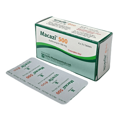 Tablet Macazi 500mg (12pcs)