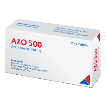 Tablet Azo 500mg (12pcs)
