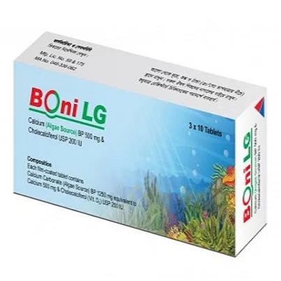 Tablet Boni LG 500mg+200iu (30pcs)