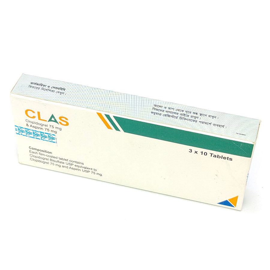 Tablet Clas 75mg+75mg (30pcs)