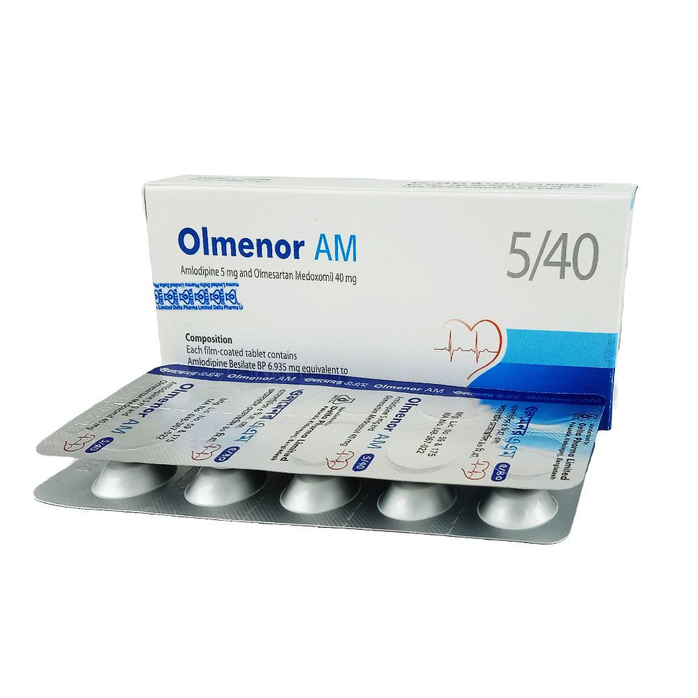 Tablet Olmenor AM 5mg+40mg (30pcs)