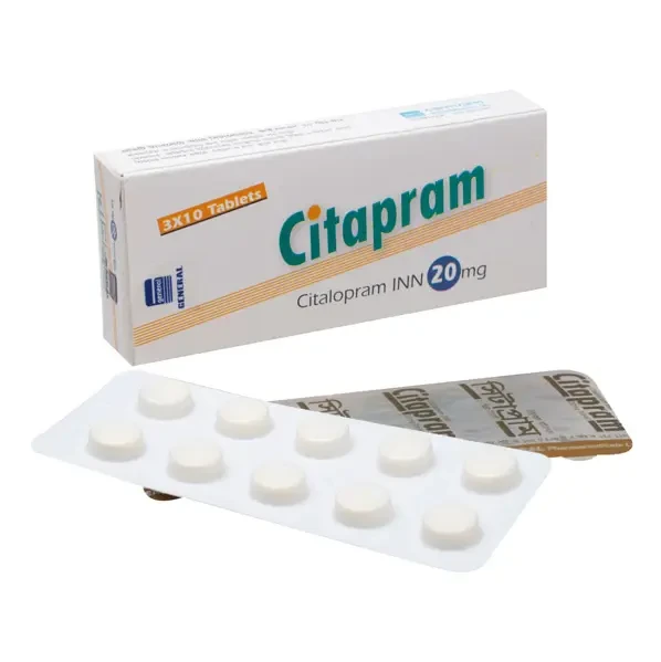 Tablet Citapram 20mg (30pcs)