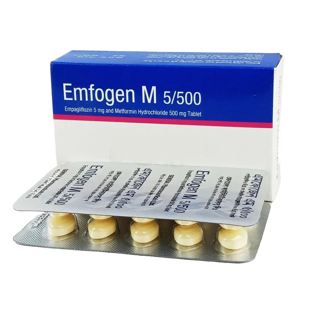 Tablet Emfogen M 5mg+500mg (30pcs)
