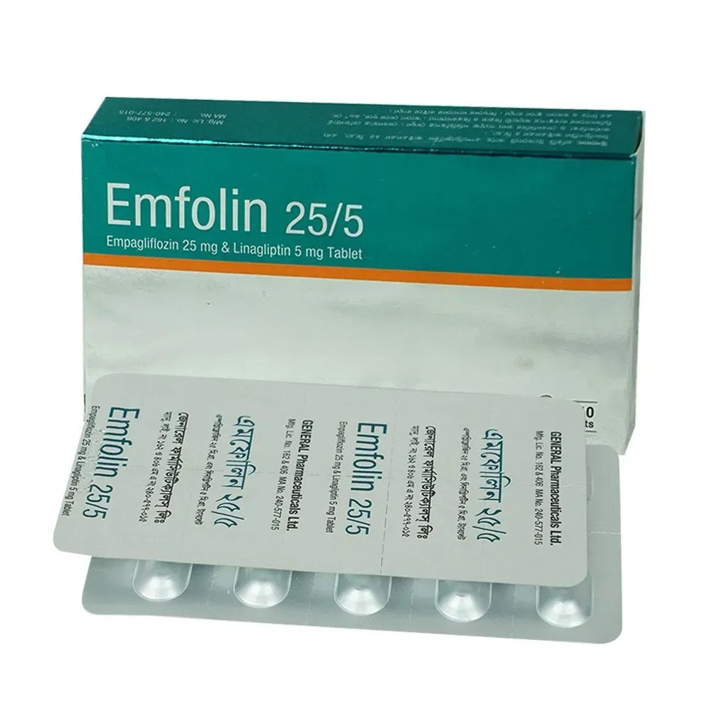 Tablet Emfolin 25/5mg (30pcs)