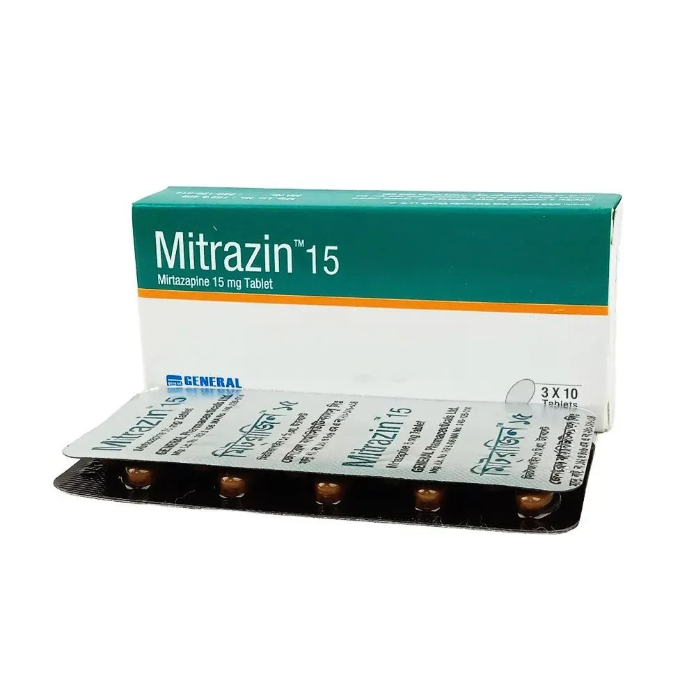 Tablet Mitrazin 15mg (30pcs)