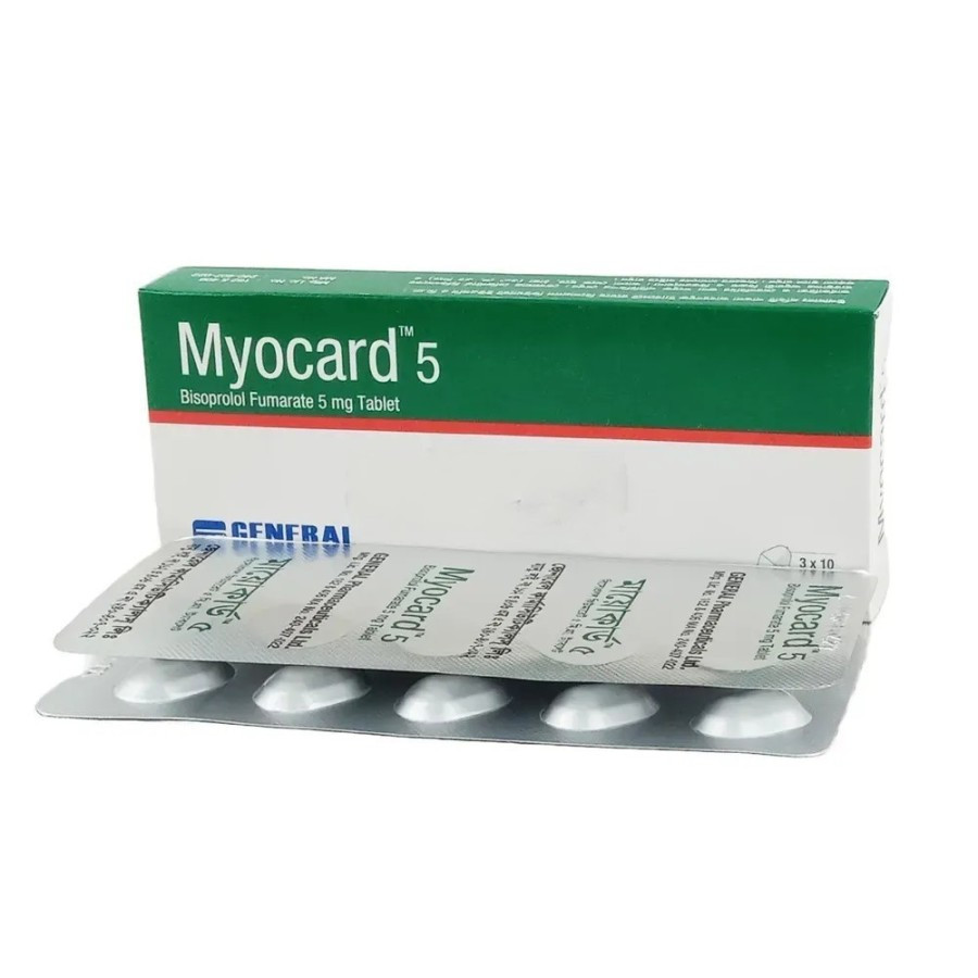 Tablet Myocard 5mg (30pcs)
