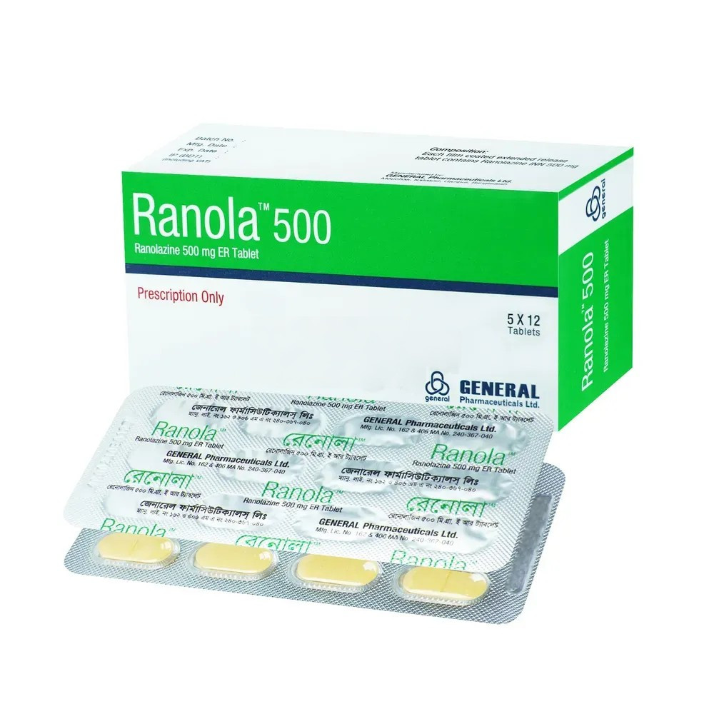 Tablet Ranola 500mg (60pcs)