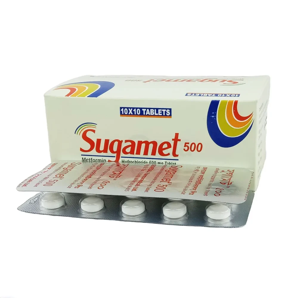 Tablet Sugamet 500mg (100pcs)